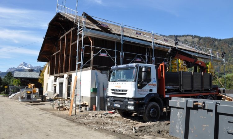 Bureau d'étude technique pour rénovation ferme Praz sur Arly